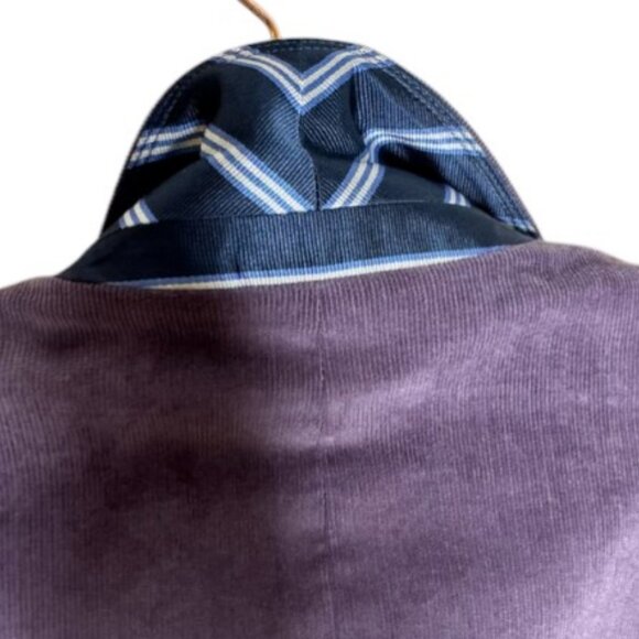 Brooks Brothers 346 Milano fit purple corduroy women's blazer size 2 - Picture 9 of 11